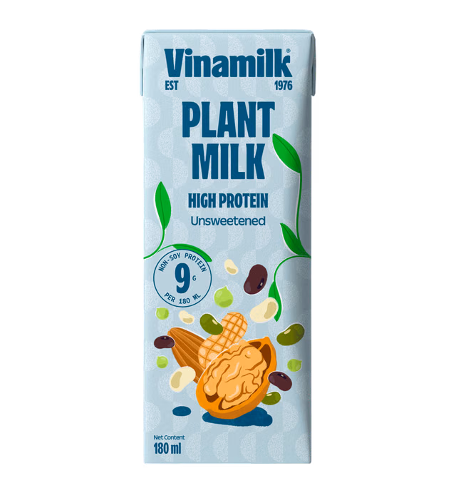 PLANT MILK HIGH PROTEIN – UNSWEETENED – VINAMILK