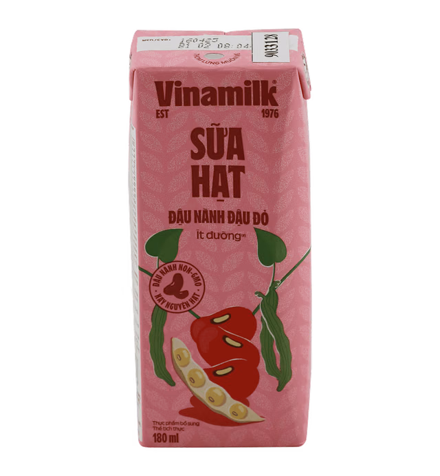 PLANT MILK – SOYBEAN RED BEAN- VINAMILK