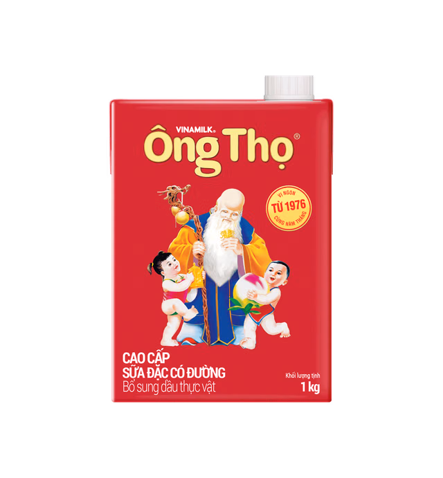 Sweetened Condensed Milk with Vegetable oil – Ông Thọ