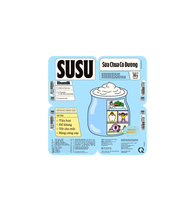 SWEETENED YOGHURT - VINAMILK SUSU