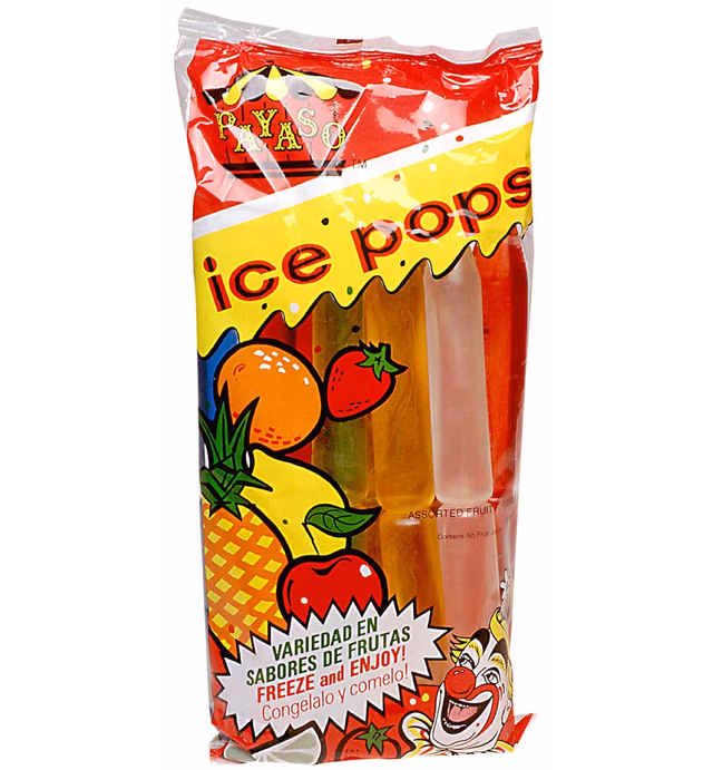 PAYASO Ice Pops L 60194, 10 Count (Pack of 15)