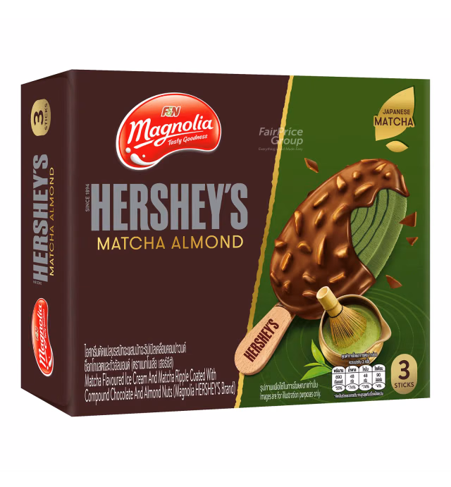 Magnolia Ice Cream Stick - Hershey's Matcha Almond