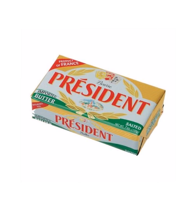 President Salted Butter, 7 Ounce -- 20 per case.