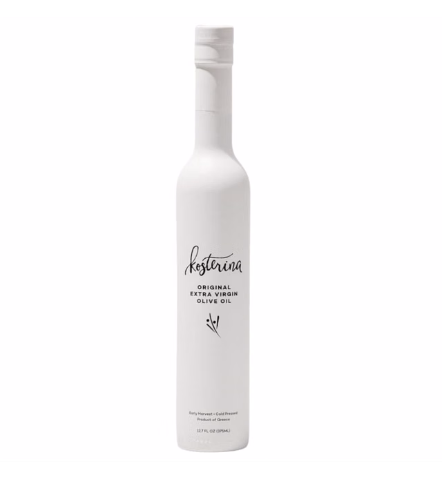 Kosterina - Original Extra Virgin Olive Oil, Cold-Pressed EVOO, Made from 100% Pure Early Harvest Koroneiki Olives, Premium Greek Flavor, Incredible Superfood, Smooth & Fresh Taste (12.7 oz)