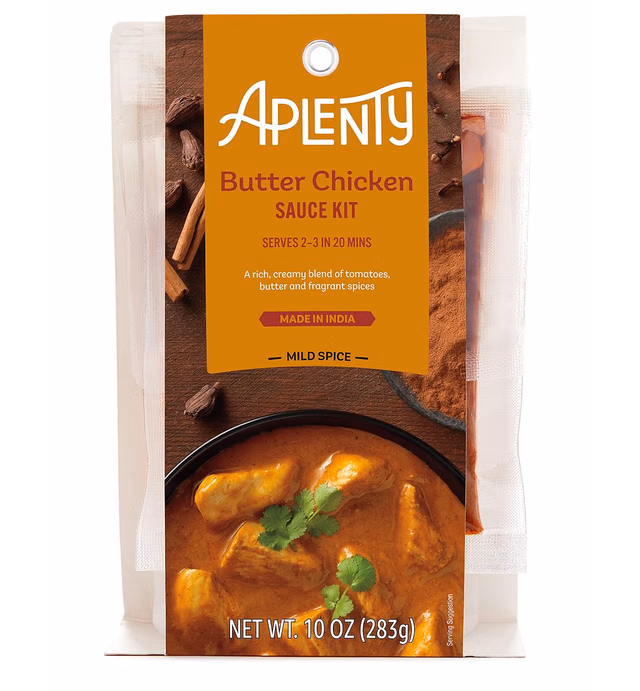Amazon Brand - Aplenty, Butter Chicken Sauce Kit, 10 oz