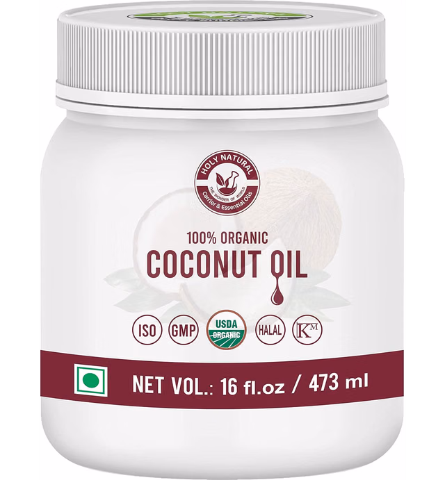 Organic Coconut Oil (16 fl oz/ 473 ml), 100% Pure & Natural, USDA Certified, Non GMO