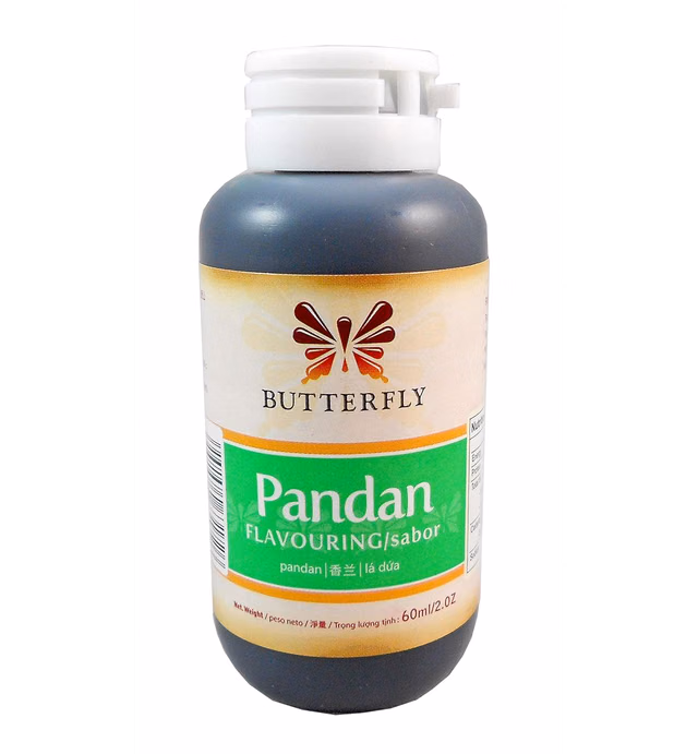 BUTTERFLY pandan flavouring (sabor) - 60ml/2 oz.
