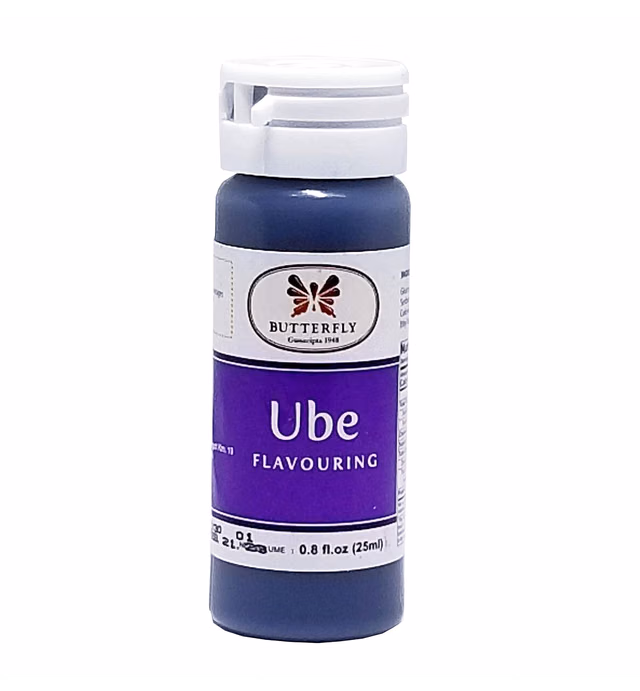 Ube Purple Yam Flavoring Extract by Butterfly 1 Oz.