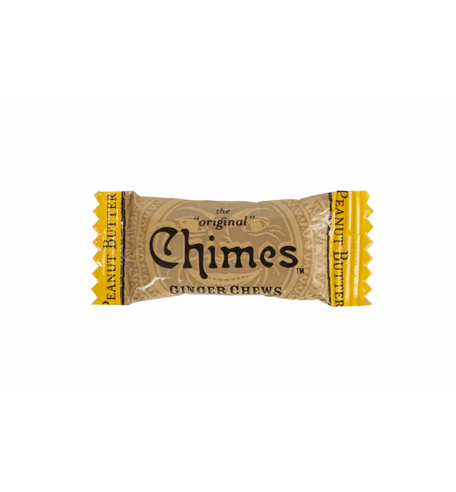 Chimes Peanut Butter Ginger Chews, 80 Ounce (Pack of 1)