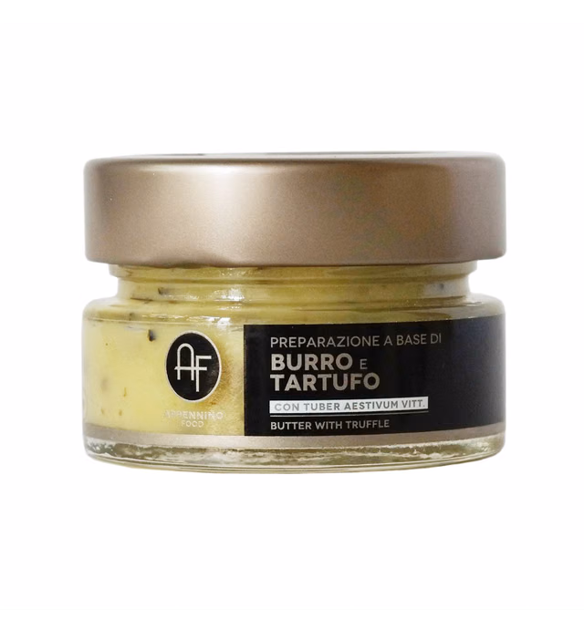 Italian Clarified Truffle Butter with Black Summer Truffles | Appennino Food | Glass Jar: 1.76oz (50g)