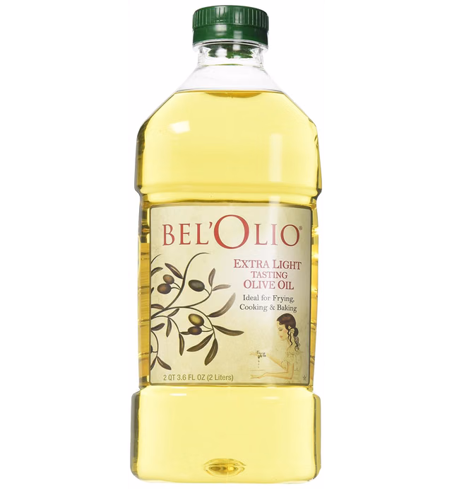 Belolio Twin Pack Extra Light Olive Oil - 2 Liters (4 Liters Total)