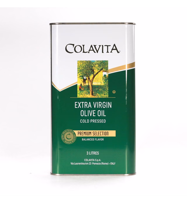 Colavita Extra Virgin Olive Oil in Tin, 3L Tin