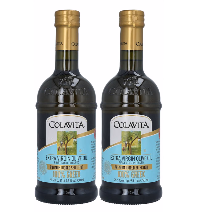 Colavita Greek Extra Virgin Olive Oil, 25.5 Ounce (Pack of 2)