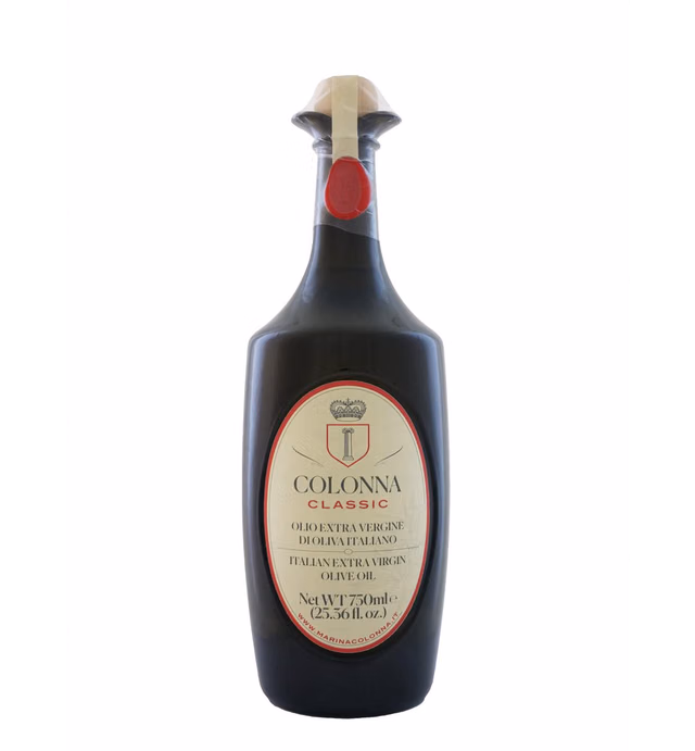 Colonna Classic Italian Extra Virgin Olive Oil 2019 Harvest - 750 ML / 25.36 Ounce