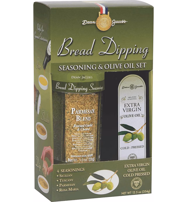 Dean Jacob's Bread Dipping Seasonings with Cold Pressed Olive Oil