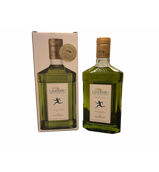 Marchesi de Frescobaldi Laudemio First Pressing (2018 Harvest/2019 Release) - Extra Virgin Olive Oil - 16.9 fl. oz