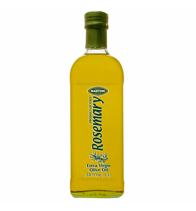 Mantova Rosemary Extra Virgin Olive Oil 34 oz, is accented with fresh rosemary for an aromatic and versatile condiment. Grand’Aroma Rosemary is a wonderful oil that will add a splash of flavour.