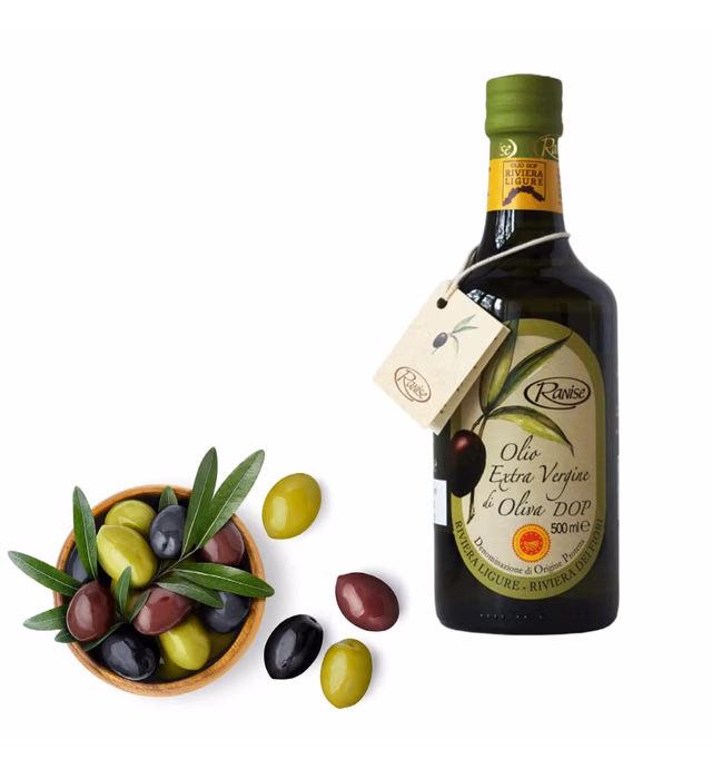 Ligurian Italian Extra Virgin Olive Oil DOP 16.9 fl oz
