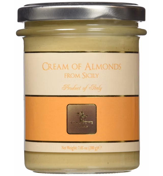 Vincente Sicilian Cream of Almonds Nut Spread, 7.05 Ounce