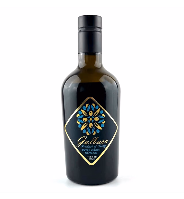 Organic Italian Extra Virgin Olive Oil from Sicily, Italy | 2022 Harvest, Polyphenol Rich (+300mg/kg), Lab Tested Nutritional Values, Early Harvest | 16.9 fl oz