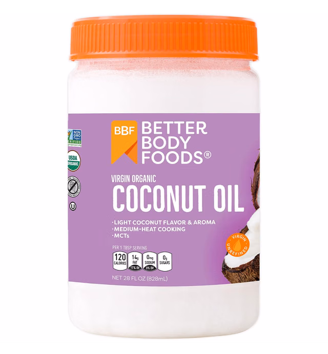 BetterBody Foods Virgin Coconut Oil, 28 Fl Oz
