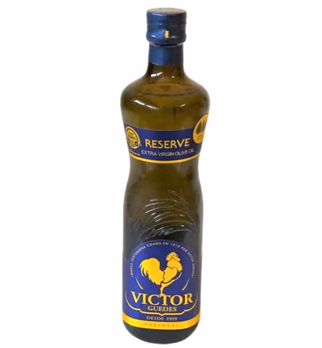 Pure Extra Virgin Olive Oil - Virgin Olive Oil - Aceite de Oliva Extra Virgen, Premium, EVOO - Victor Guedes El Gallo Reserve, 0.5 Acidity, Tradition Since 1919 by Serendipity Life (750ml)