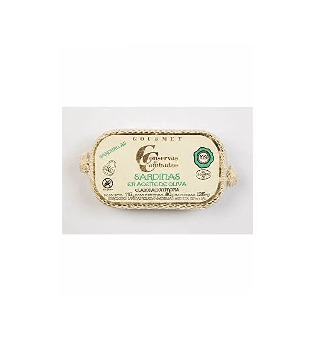 Conservas de Cambados Tiny Sardines in Olive Oil from Galicia (4 oz/111g tin)