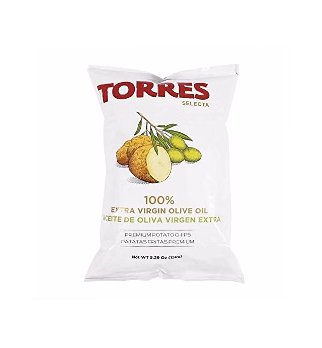 Patatas Fritas Torres Olive Oil Premium Potato Chips Big Bag (1 x 5.29 Ounce)
