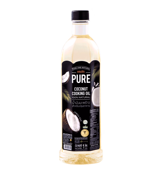 100% Natural Coconut Cooking Oil Gaysorn Pure Brand