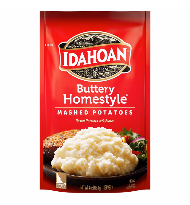 Idahoan Gluten Free Buttery Homestyle Mashed Potatoes - 4oz