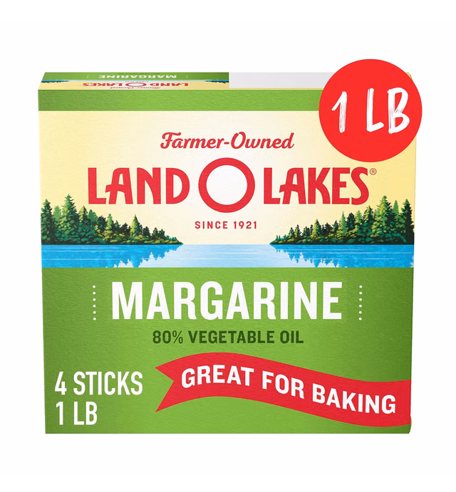 Land O Lakes Margarine, 4 Margarine Sticks, 1 lb Pack