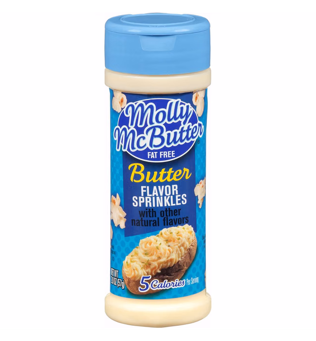 Molly McButter Fat Free Sprinkles, 2 Ounce (Pack of 12)