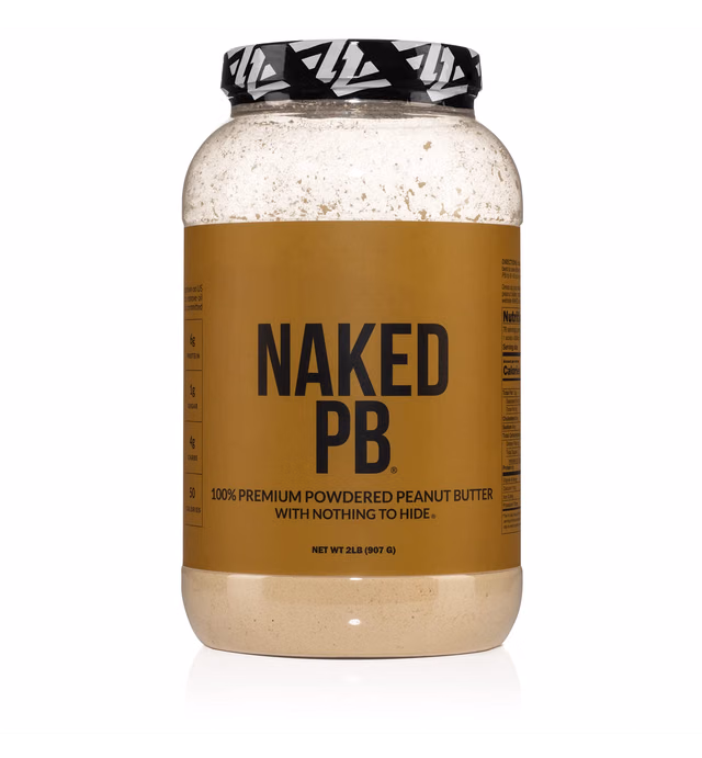 2 LB Powdered Peanut Butter from US Farms – Bulk, Only 1 Ingredient - Roasted Peanuts, Vegan, No Additives, Preservative Free, No Salt, No Sugar - 76 Servings - NAKED PB