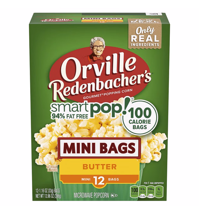 Orville Redenbacher's SmartPop! Butter Popcorn,13.96 Ounce (Pack of 6)