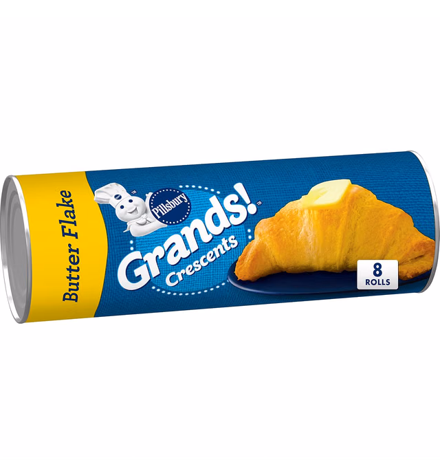 Pillsbury Grands! Butter Flake Crescent Rolls, 8 ct., 12 oz.
