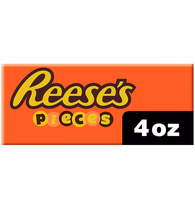 REESE'S PIECES Peanut Butter Candy Box, 4 oz