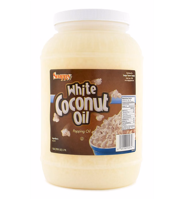 Snappy White Coconut Oil, 1 gallon