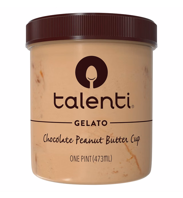 Talenti Gelato For a Delicious Frozen Dessert Chocolate Peanut Butter Cup Made with Real Ingredients 1 pint