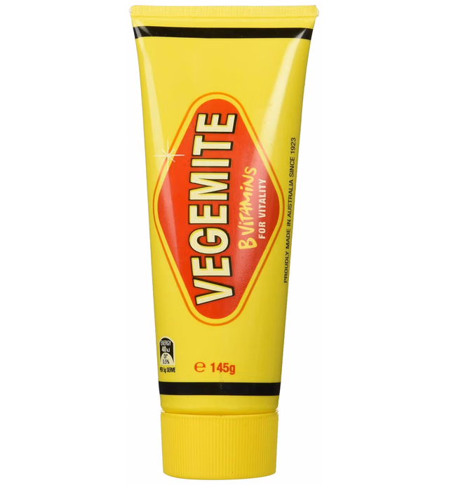 Vegemite in a Tube Concentrated Yeast Extract 145g (Made in Australia)