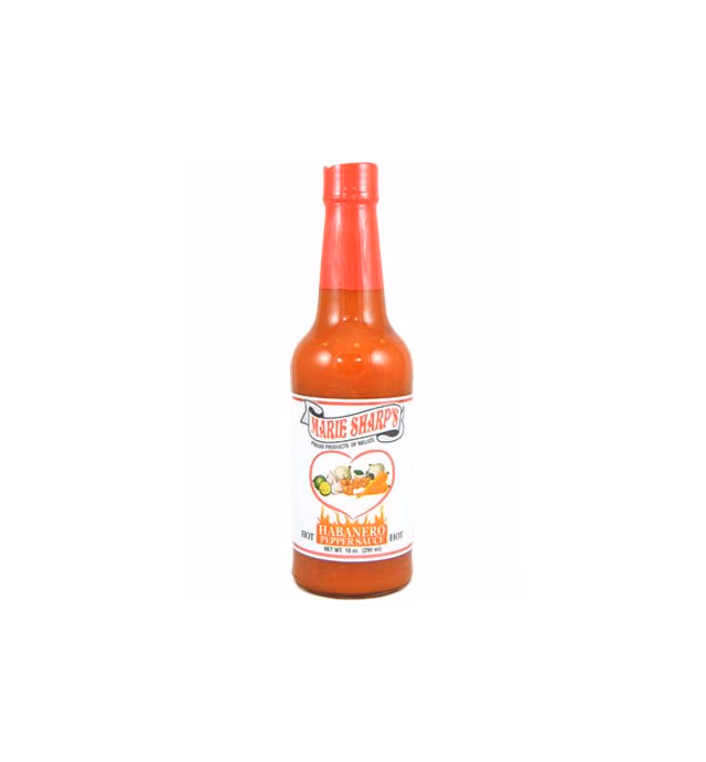 Marie Sharp's Hot Habanero Sauce 10 Oz. (Pack of 6)