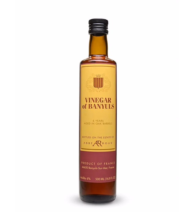 La Cave De L'abbé Rous, Aged 6 Years Vinegar of Banyuls, 500 Ml (16.9 Oz) Bottle