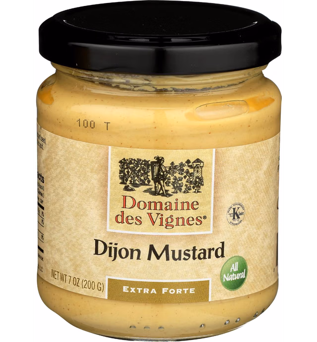 Domaine Des Vignes, Mustard Dijon, 7 Ounce
