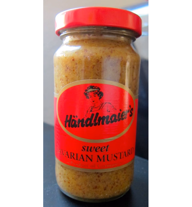Handlmaier's Sweet Bavarian Mustard-8 oz - 230 g- IMPORTED- Shipping from USA