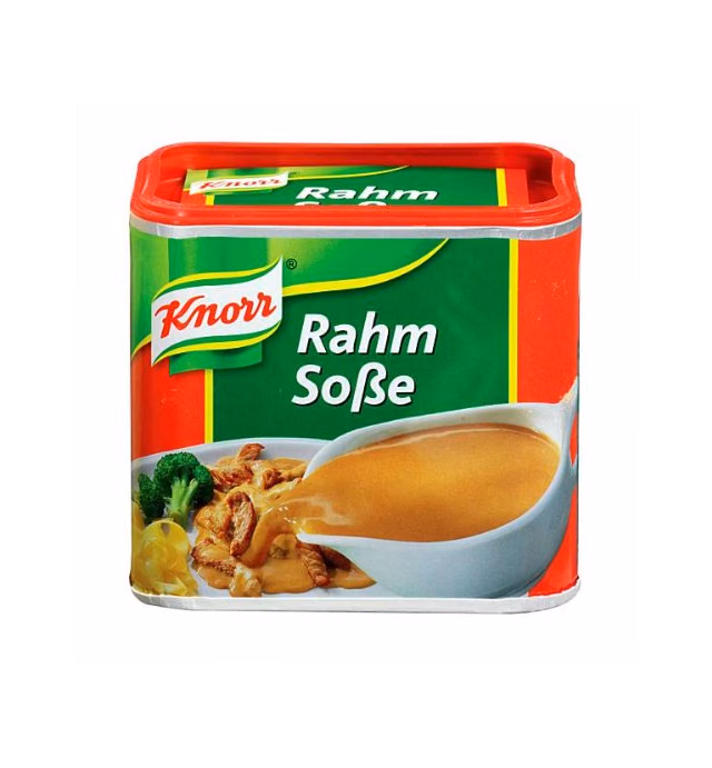 Knorr Creamy Gravy for Meat (Rahm-Sosse) -Pack of 2 Containers