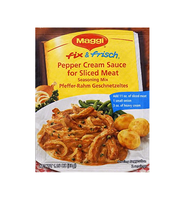 Maggi Pepper Cream Sauce Mix, 1.15 Ounce (Pack of 6)