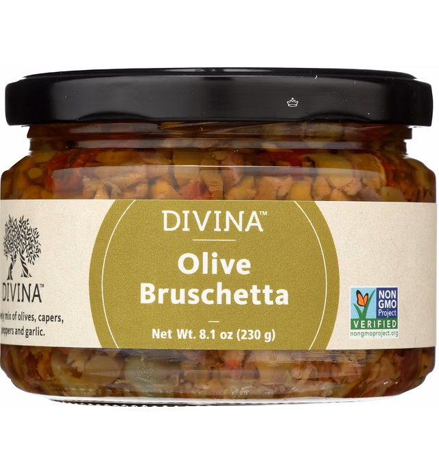 Divina, Olive Bruschetta, 8.1 oz