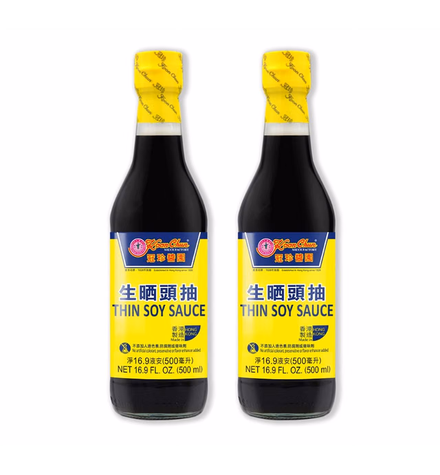 Koon Chun Thin Soy Sauce (2 Pack, Total of 1000mL)