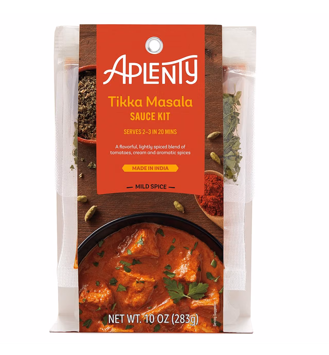 Amazon Brand - Aplenty, Tikka Masala Sauce Kit, 10 oz