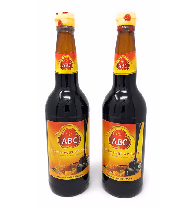 Kecap Manis Sedang - Medium Sweet Soy Sauce - (Pack of 2)