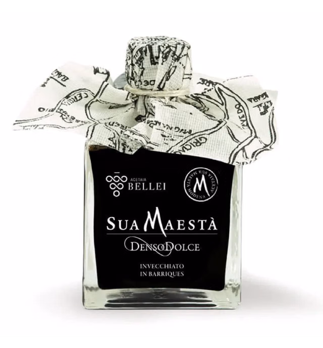 Bellei Sua Maesta Denso Dolce with Balsamic Vinegar of Modena [Aromatic, Bittersweet,Wine Vinegar, Aged, Bold Flavor] Net Weight: 8.45 fl oz/ 250 ml by Tita Italian